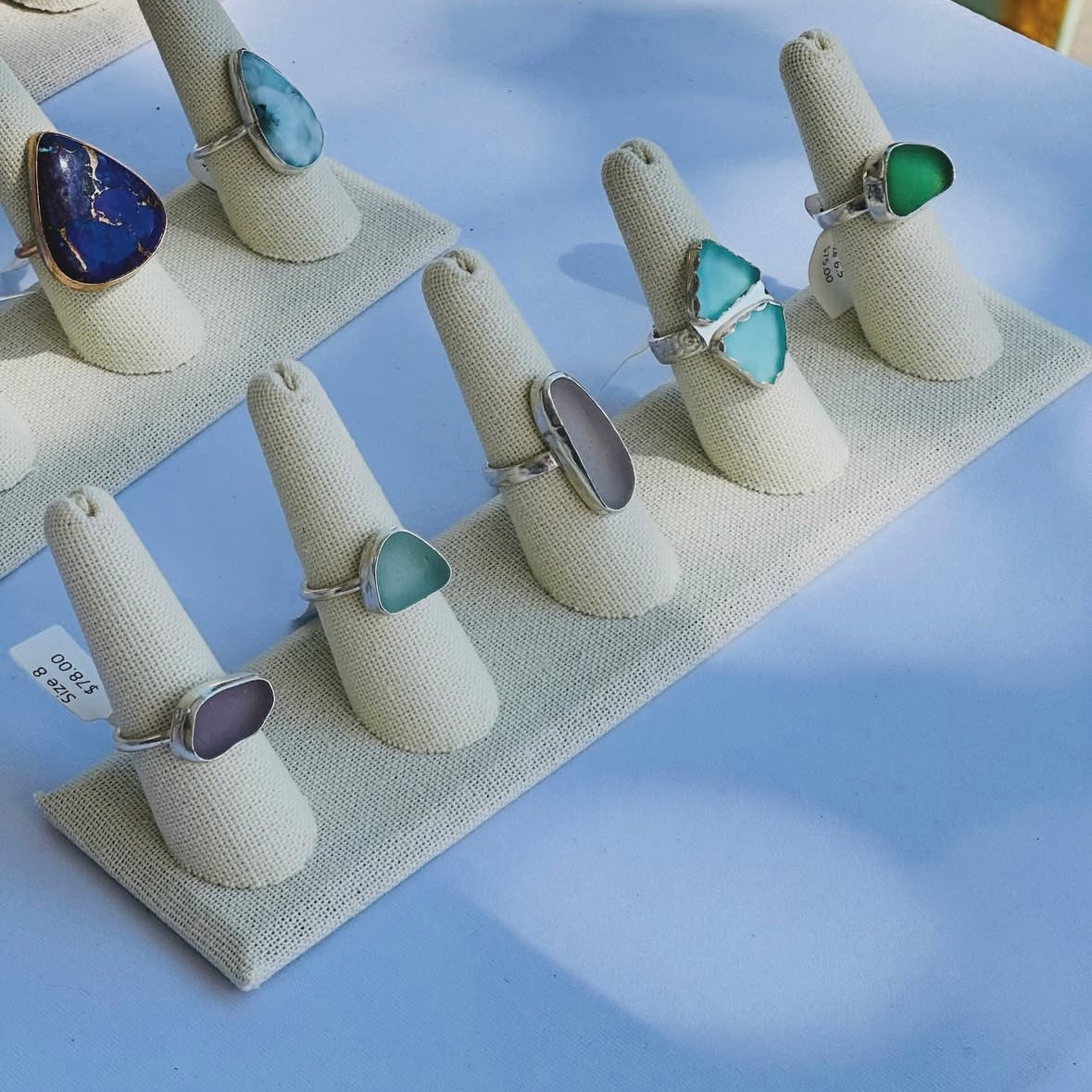 Sea Glass Rings *Made to Order*