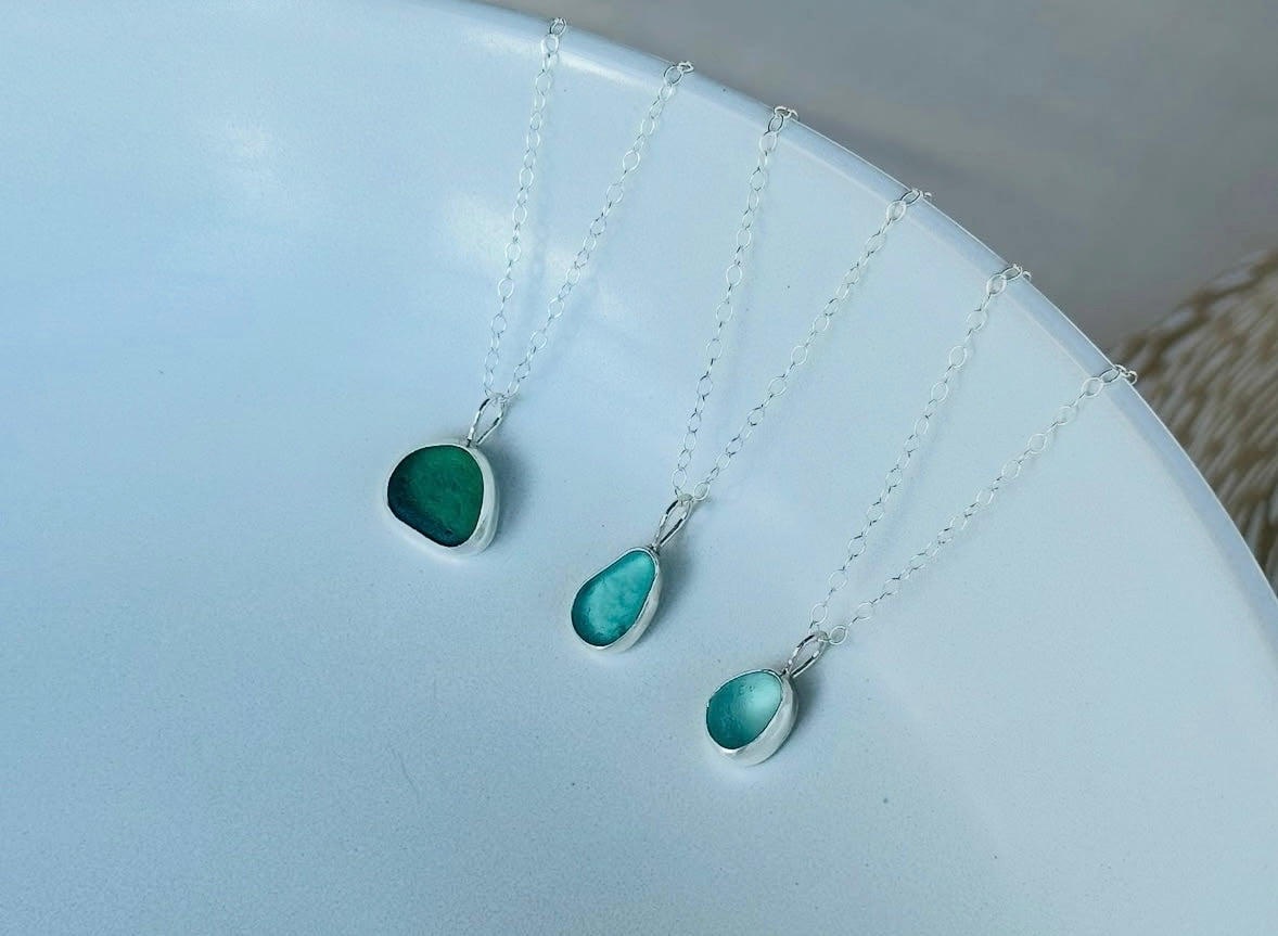Sea Glass Necklace *Made to Order*