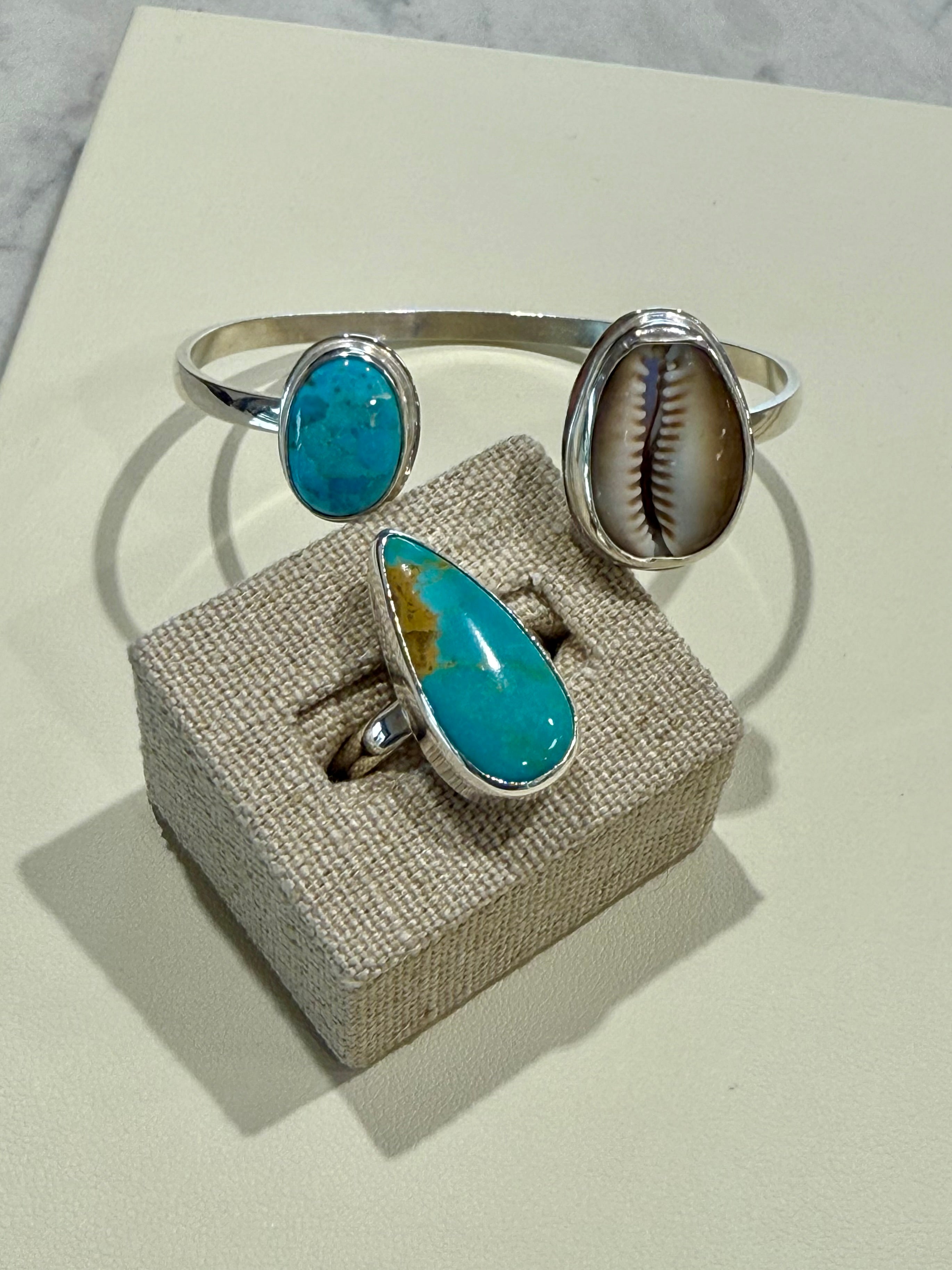 *NEW* Turquoise Pear Shaped Ring