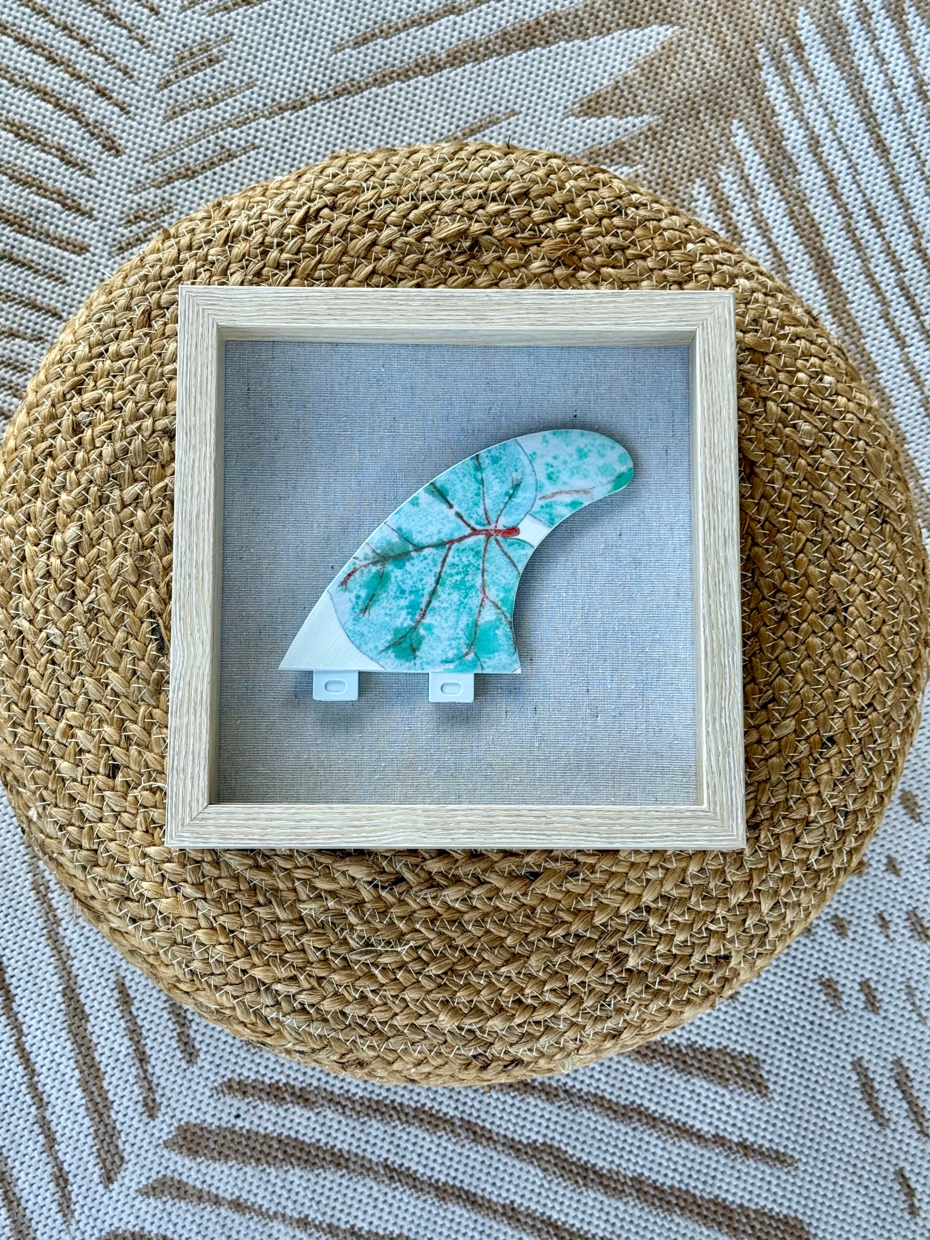 Sea Grape Foliage Shadow Box