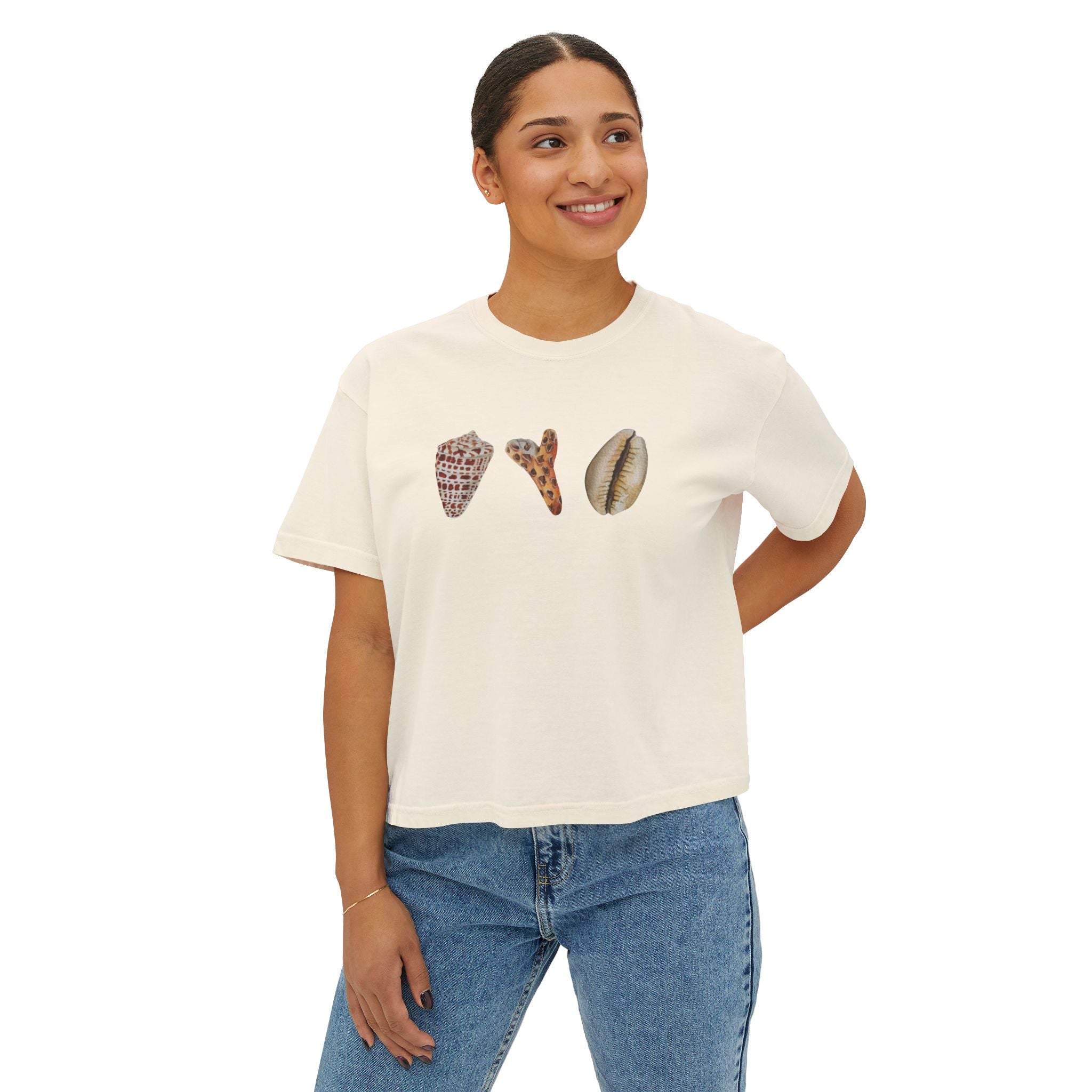 Cowrie and Coral Shirt