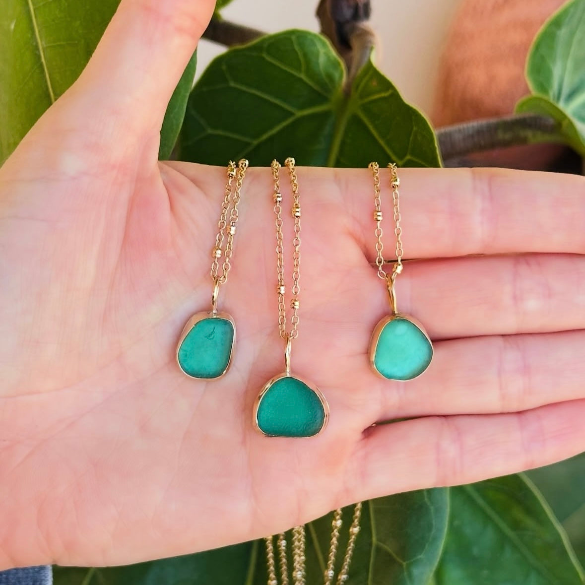 Sea Glass Necklace *Made to Order*