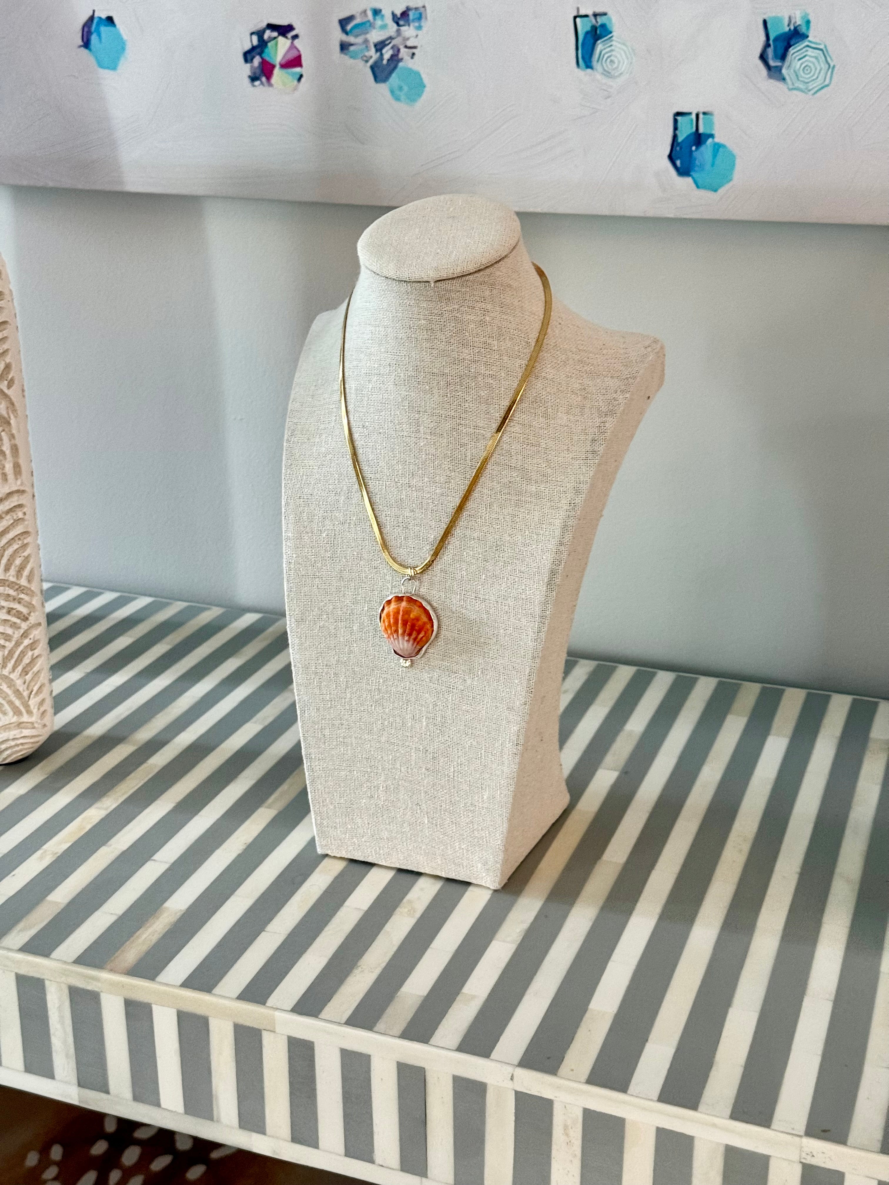 Hawaiian Sunrise Shell Necklace