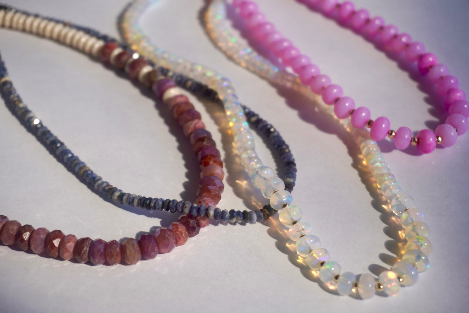 *NEW* Sapphire Beaded Necklace