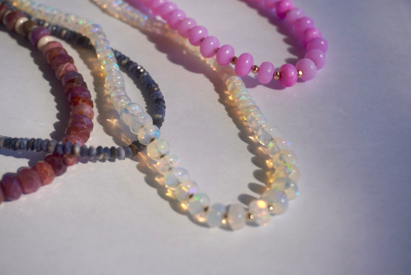 *NEW* Ethiopian Opal Beaded Necklace