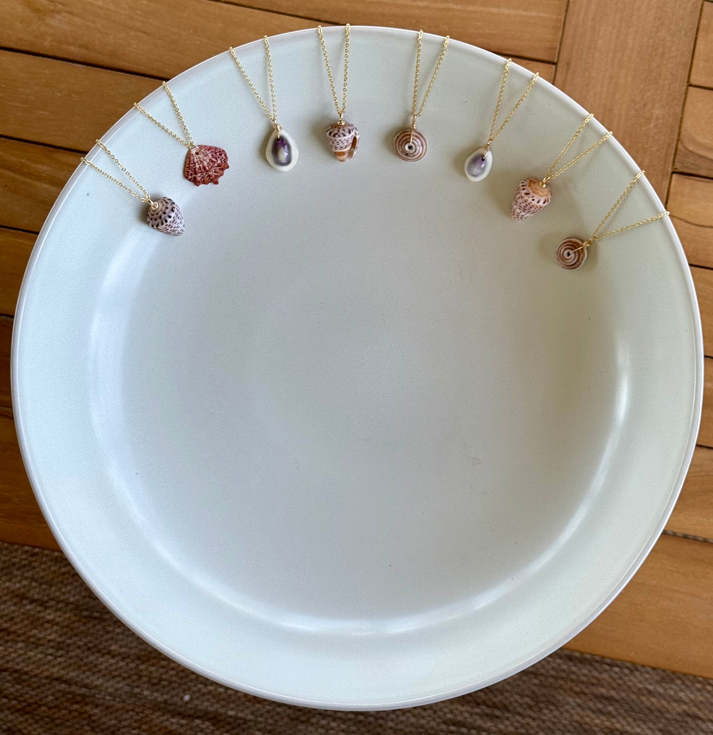 *NEW* Adjustable shell necklaces
