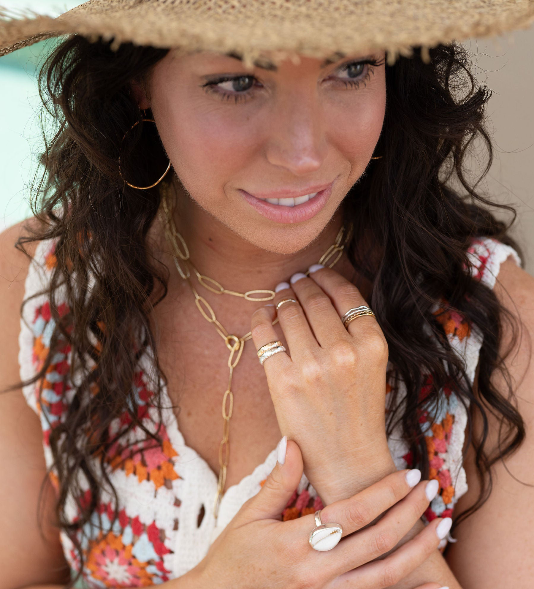 Lariat Paperclip Necklace