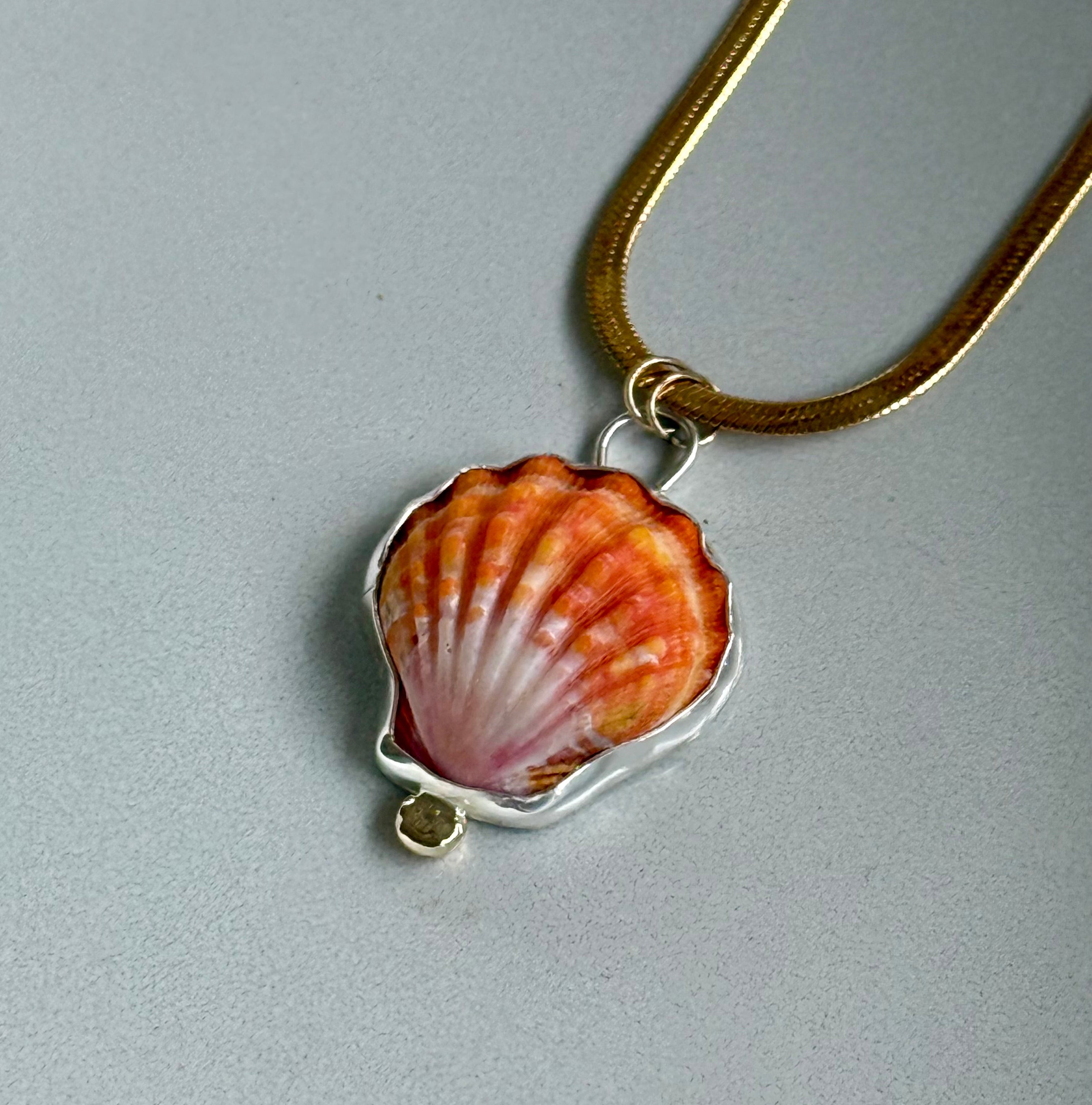 Hawaiian Sunrise Shell Necklace