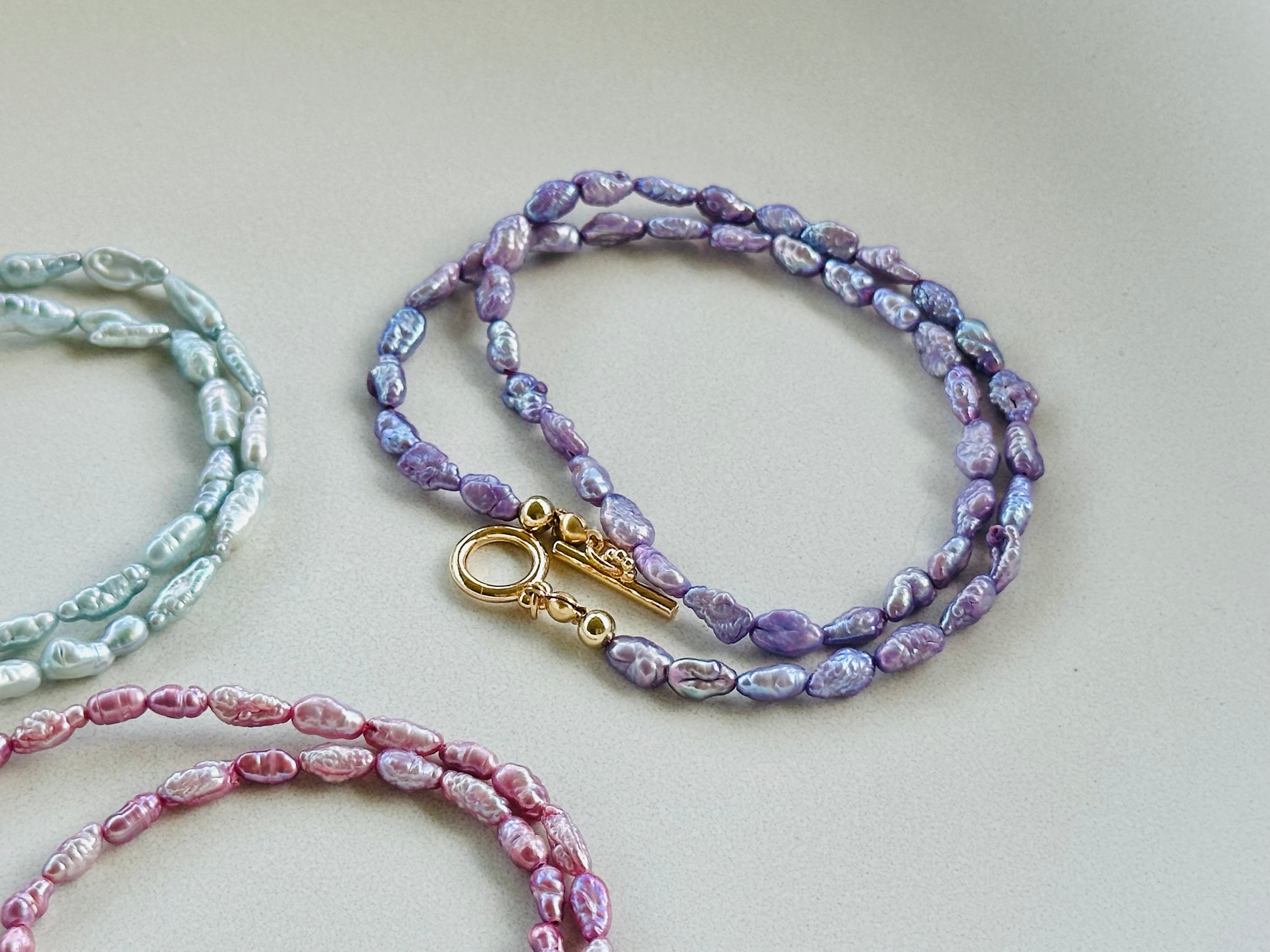 Double Wrap Pearl Bracelet