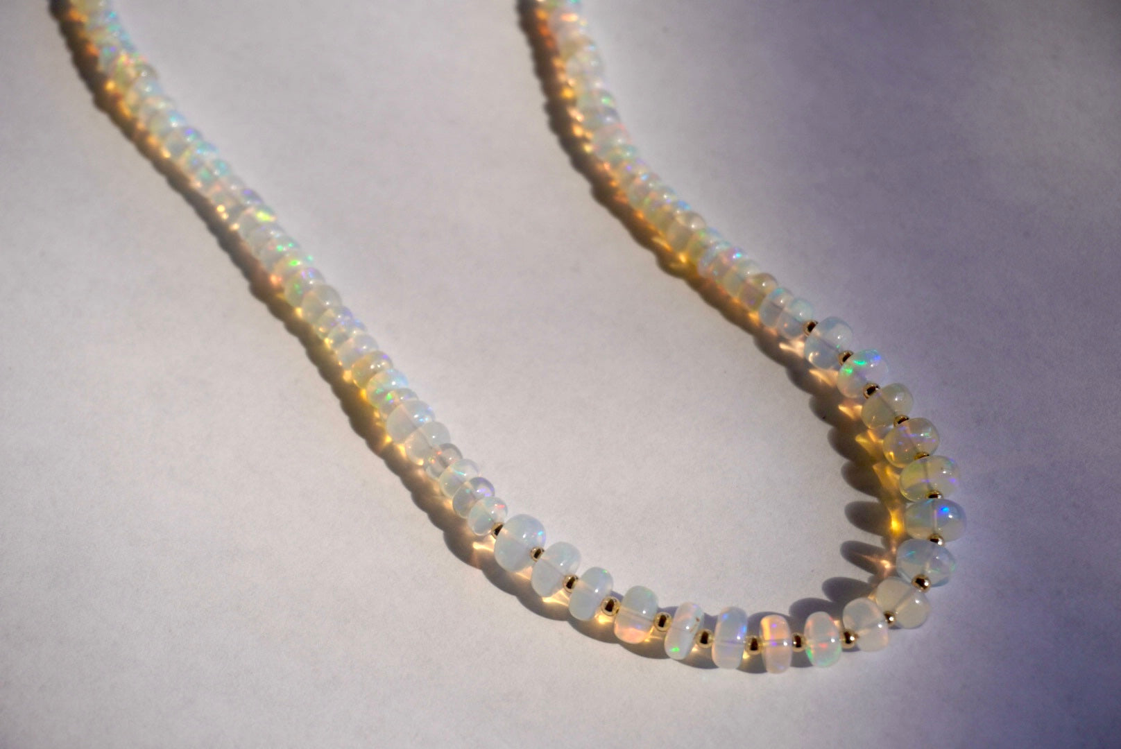*NEW* Ethiopian Opal Beaded Necklace