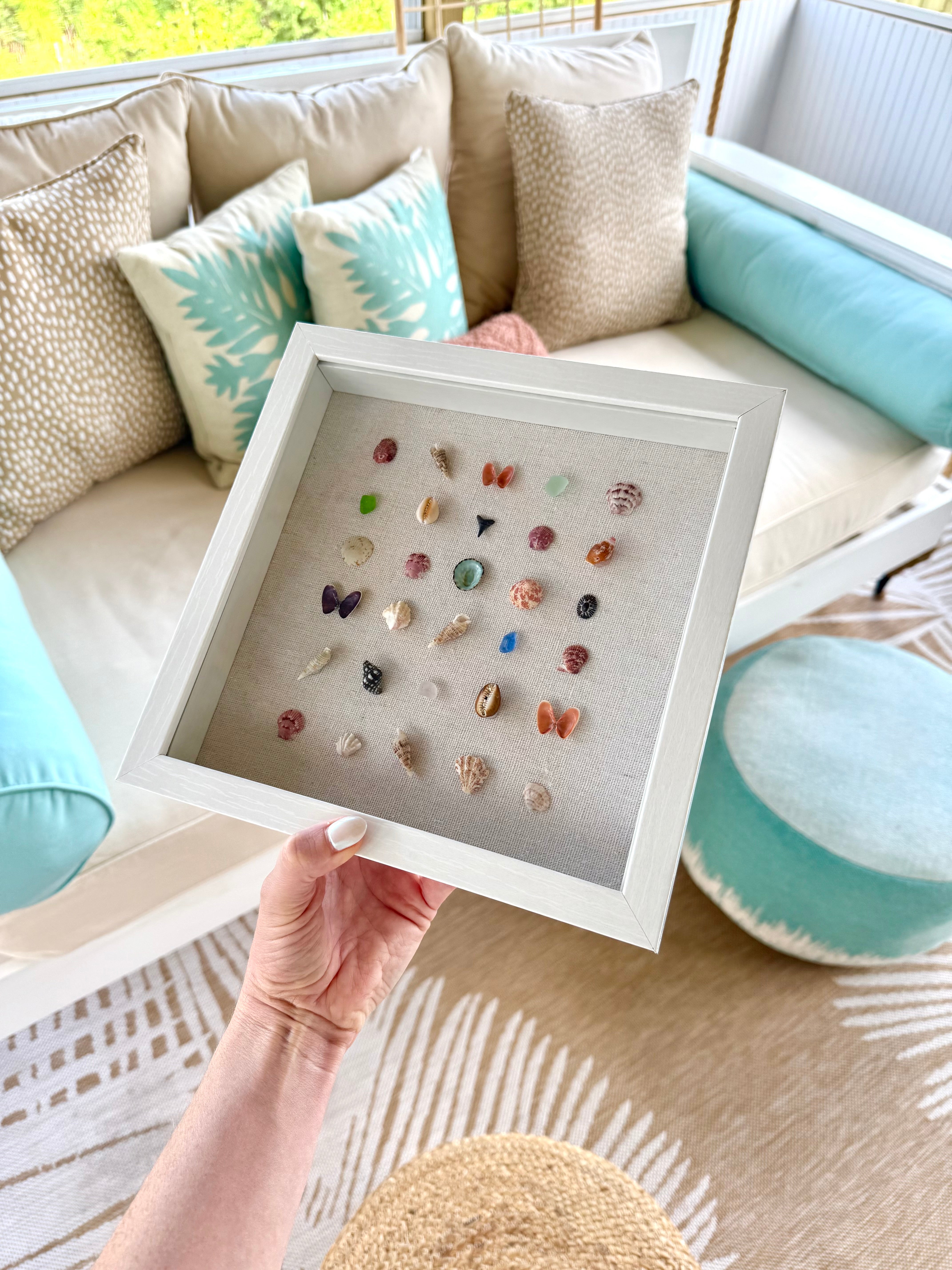 Ocean Lovers 9x9 Shadow Box
