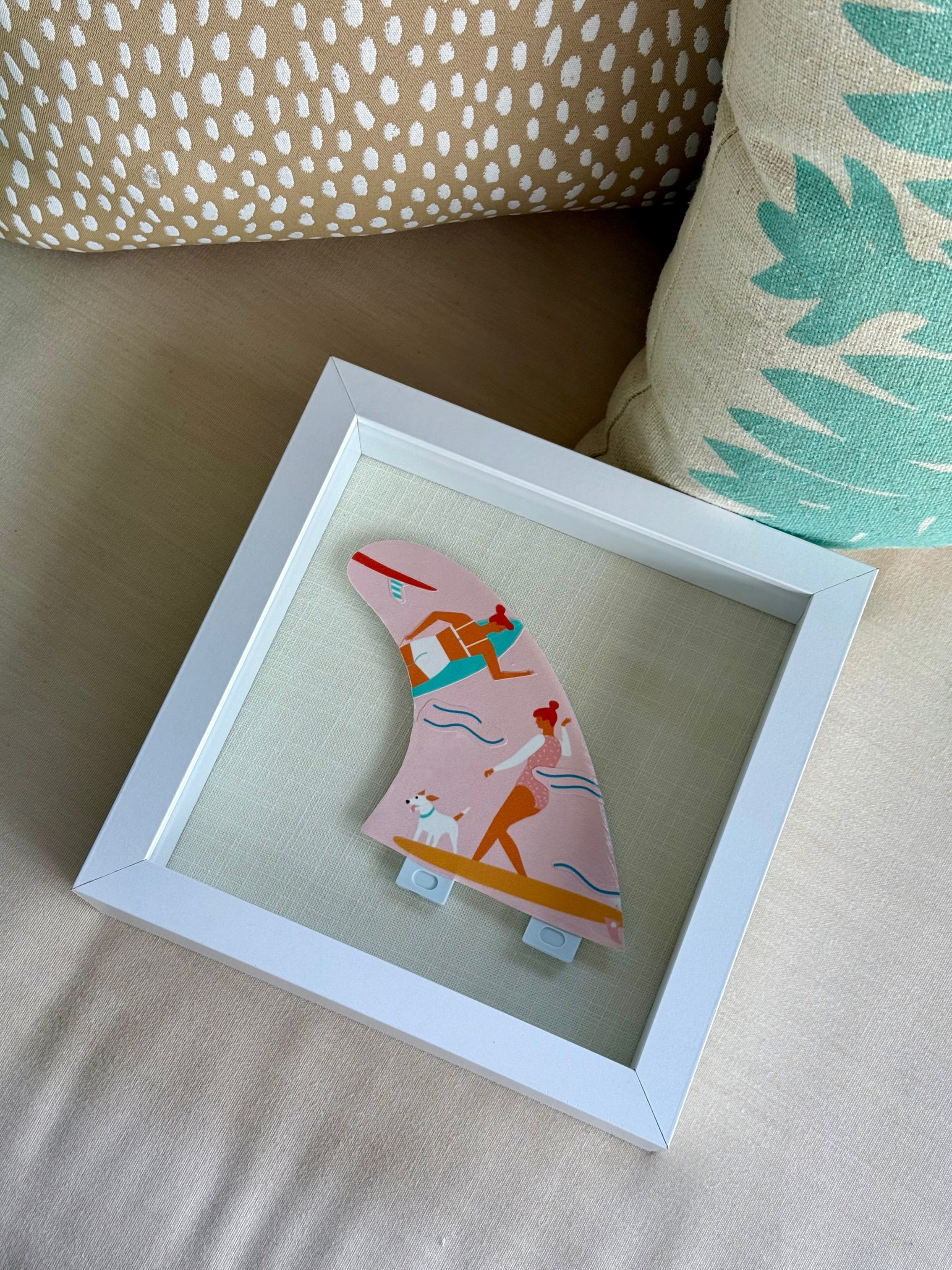 Surfer Girl Shadow Box