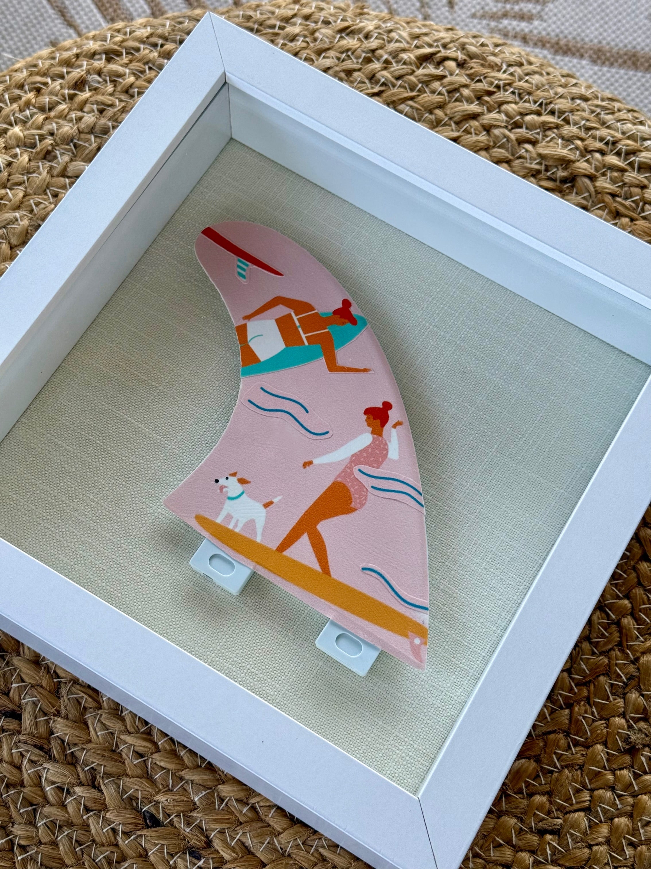 Surfer Girl Shadow Box