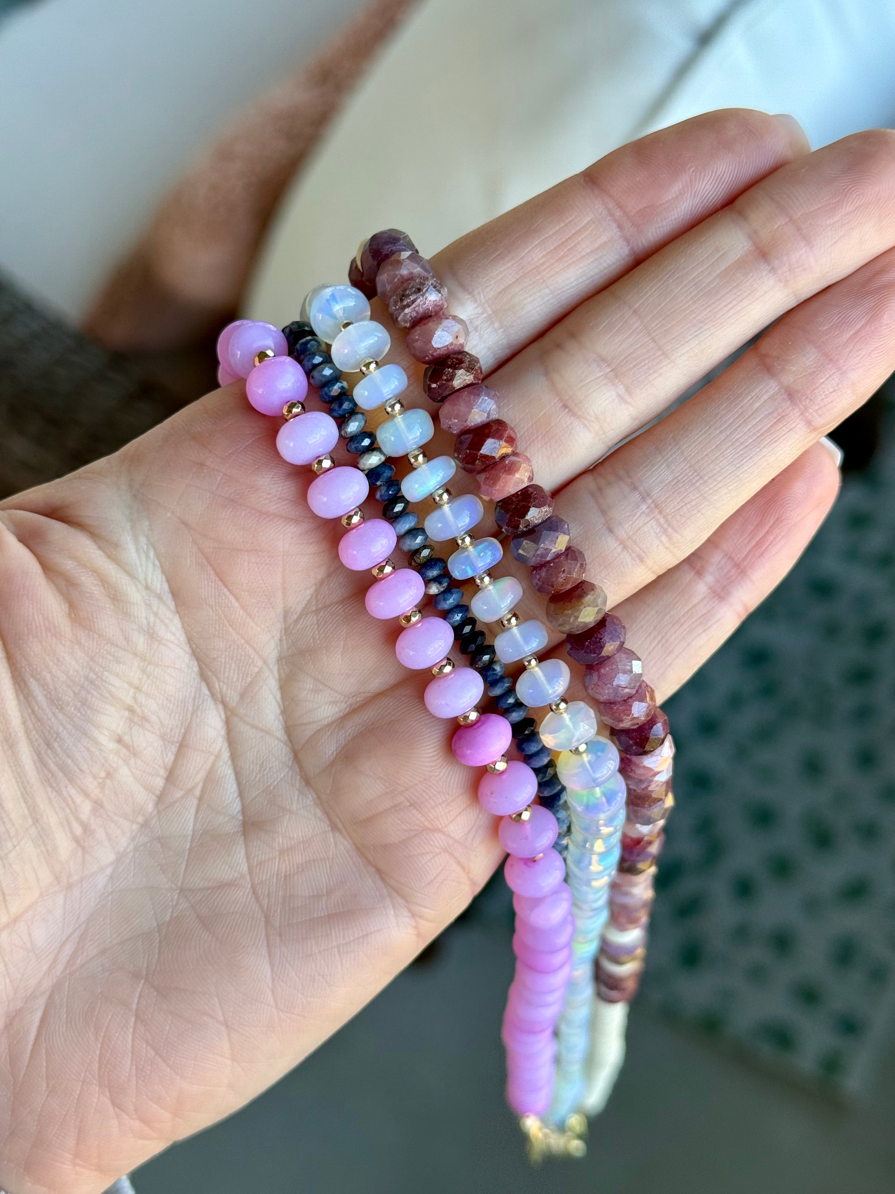 *NEW* Sapphire Beaded Necklace