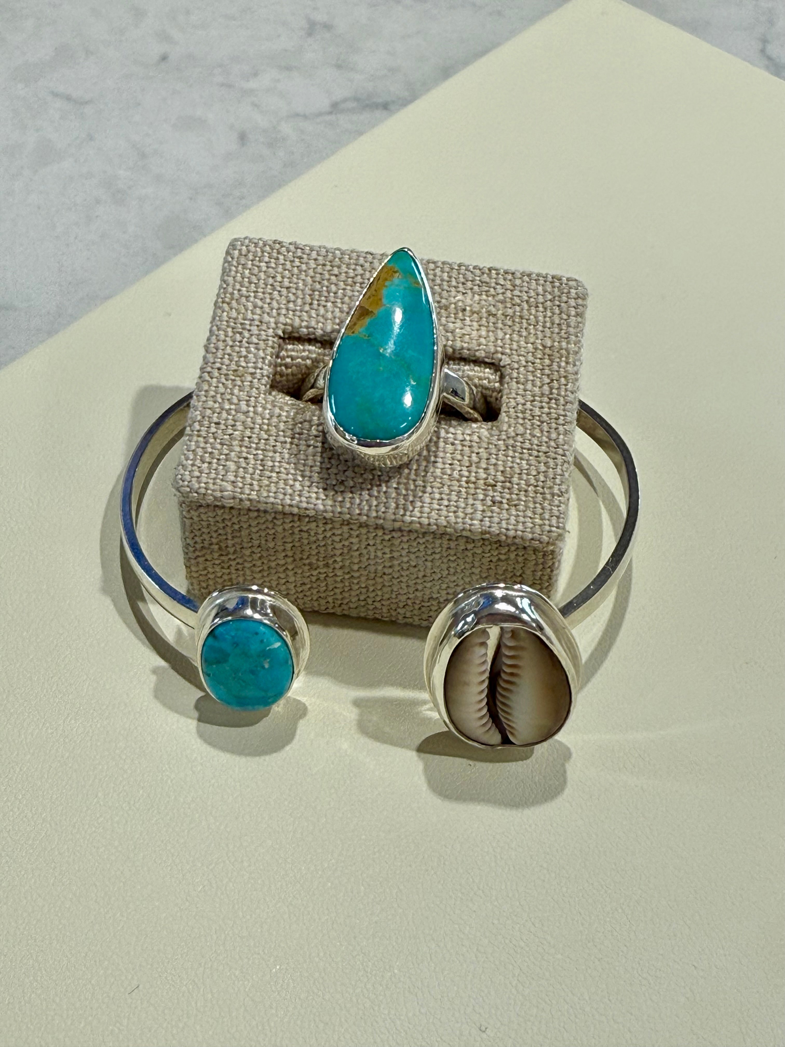 *NEW* Turquoise Pear Shaped Ring