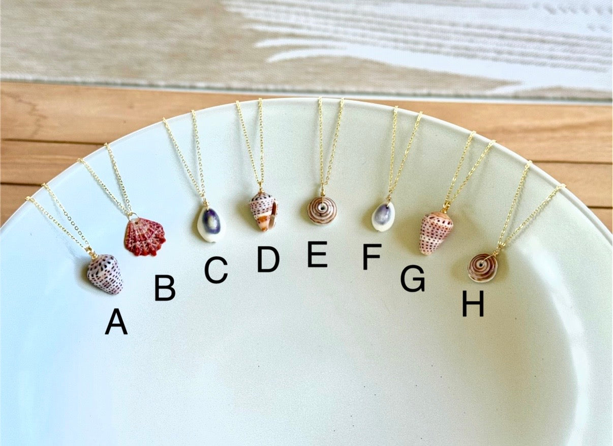 *NEW* Adjustable shell necklaces