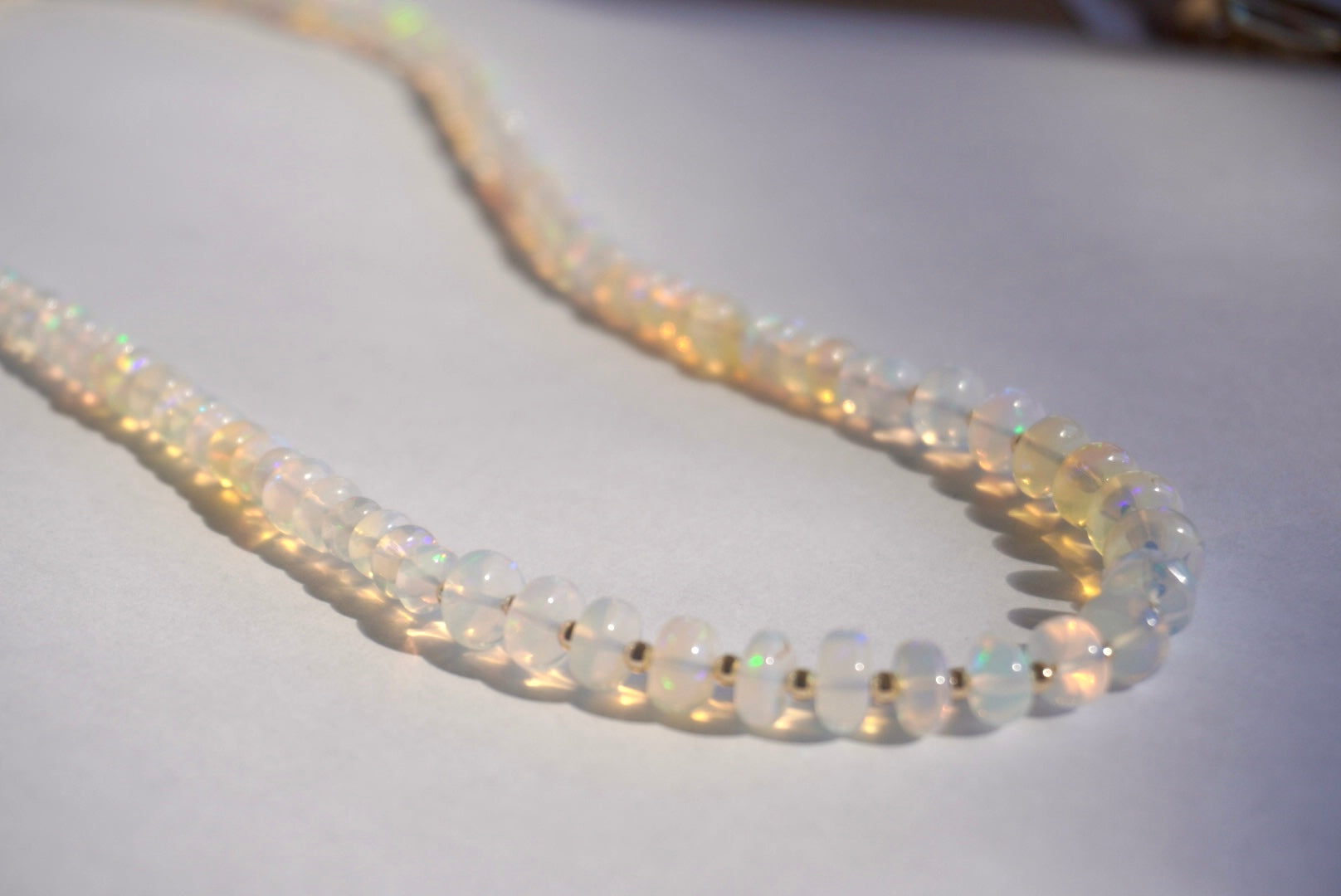 *NEW* Ethiopian Opal Beaded Necklace