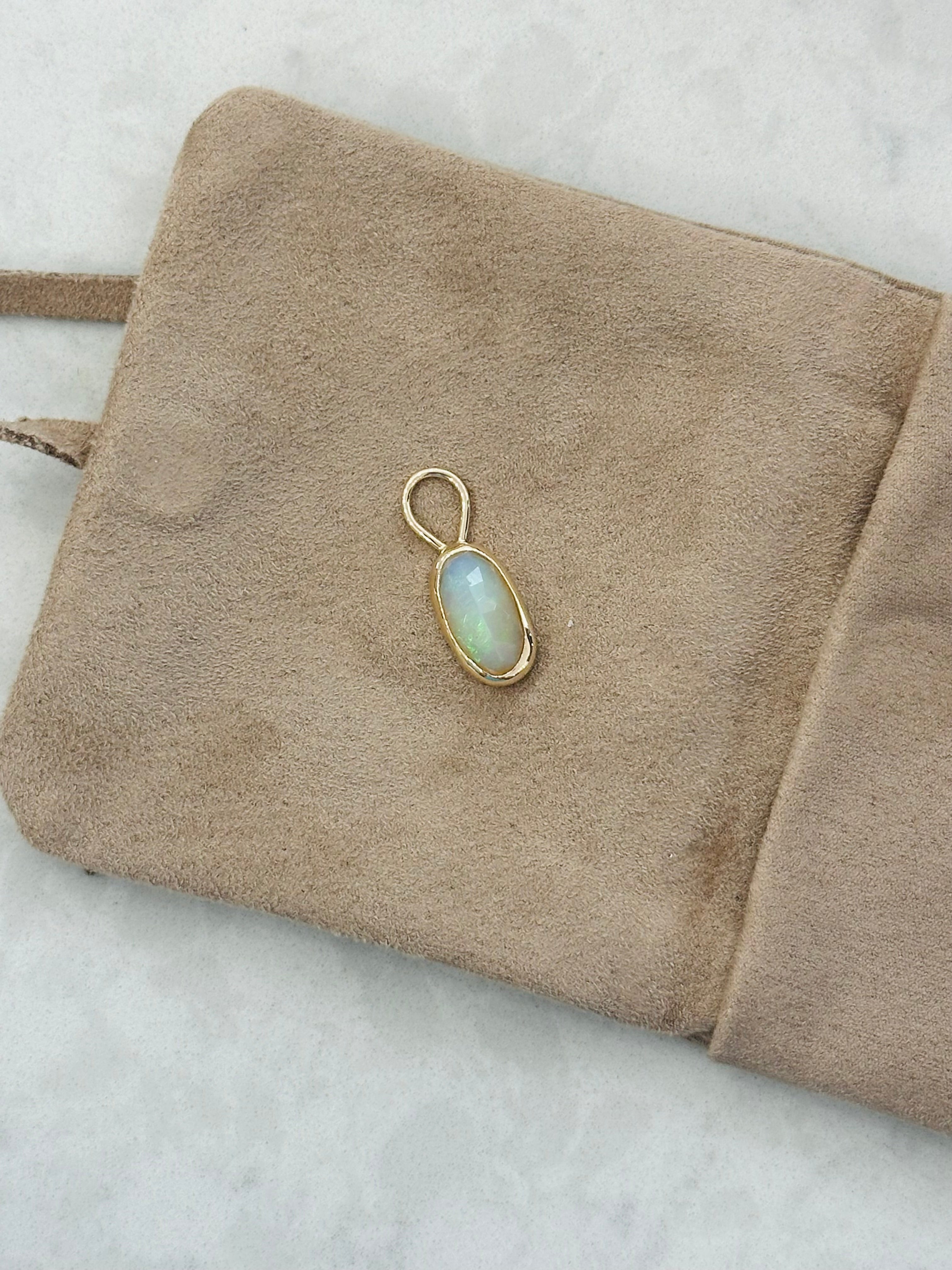 *NEW* 14K Ethiopian Opal Necklace