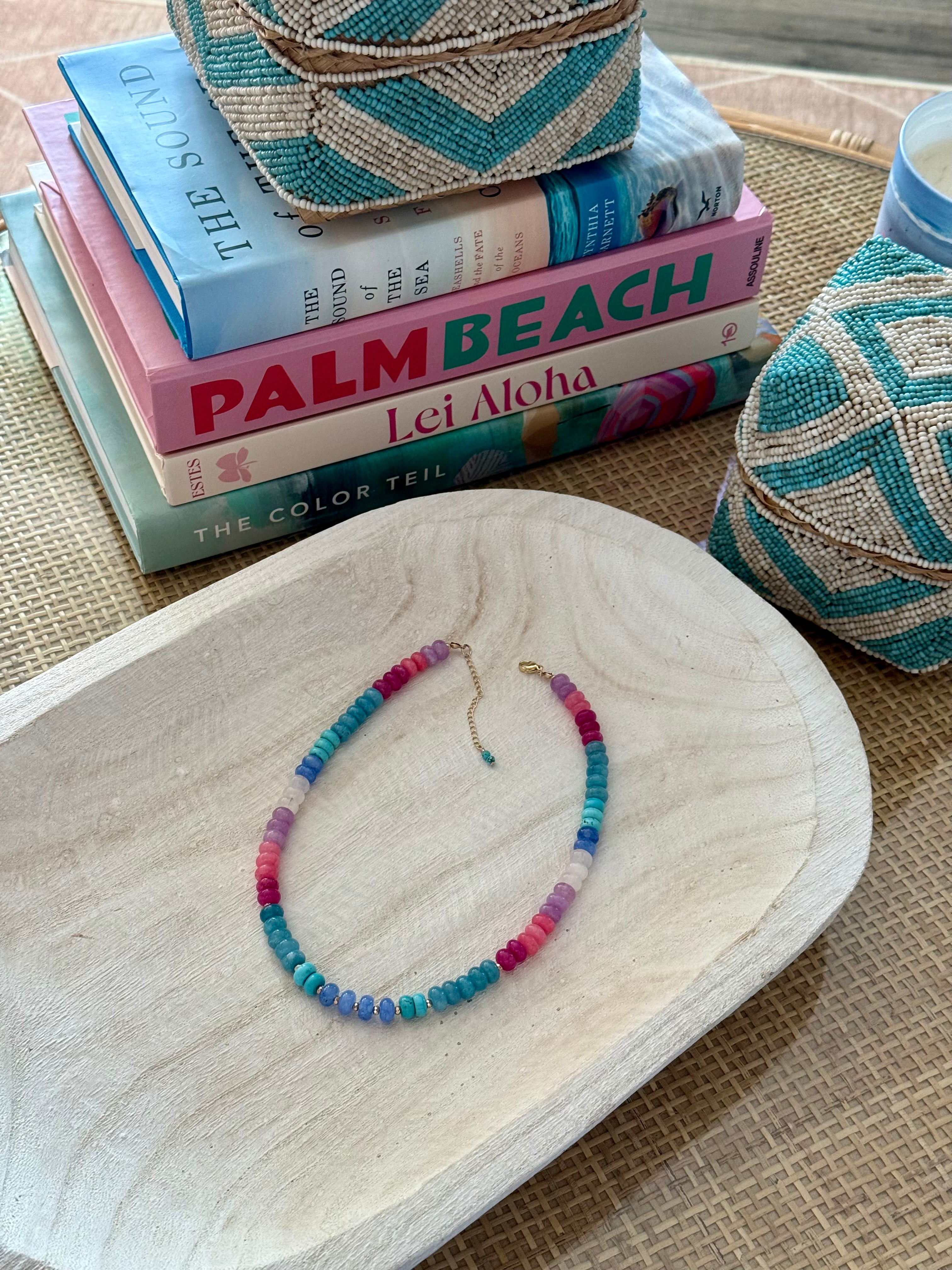 Candy Quartz Beaded Necklace