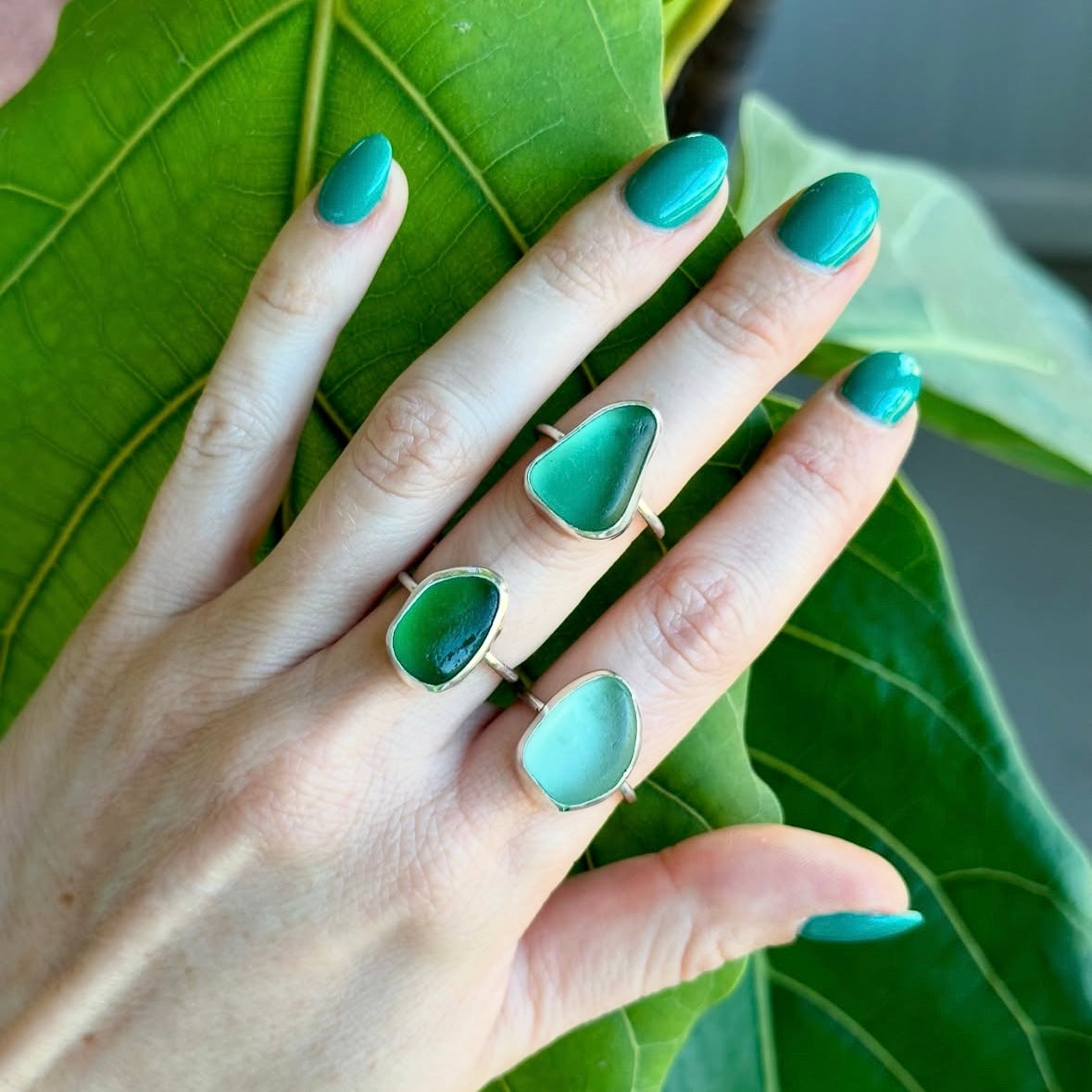 Sea Glass Rings *Made to Order*