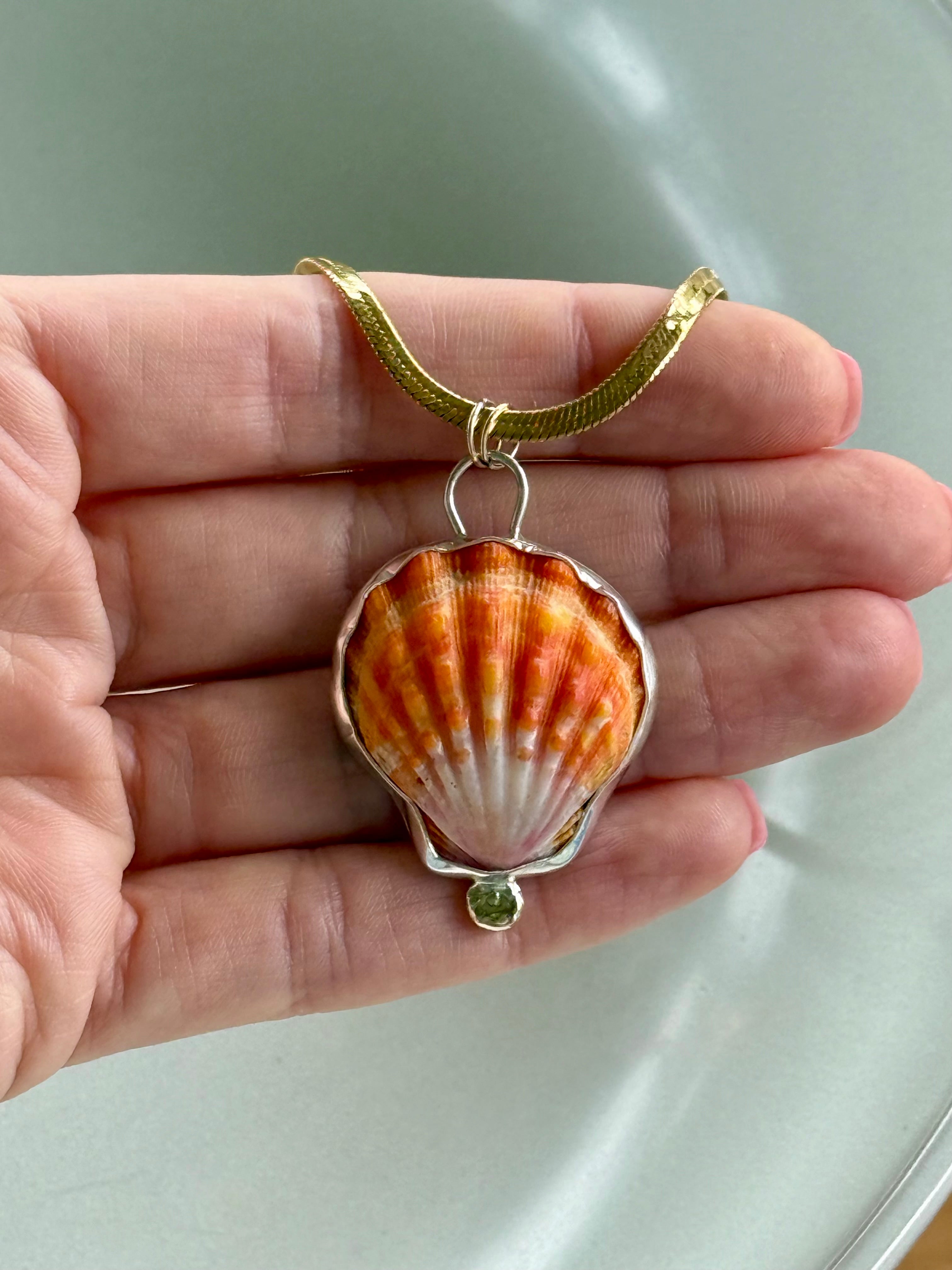 Hawaiian Sunrise Shell Necklace
